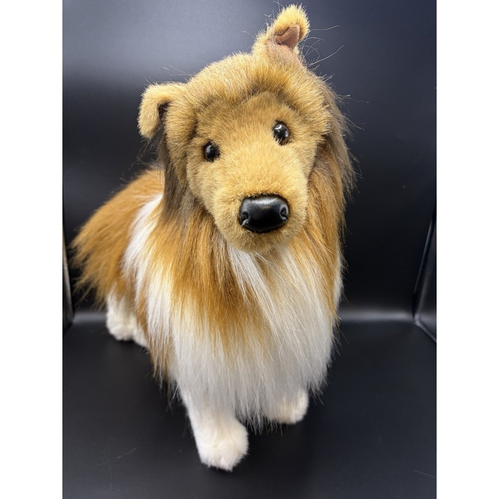Douglas Cuddle Toys Sheltie plush 18" #295 11/2023~CLEAN!~